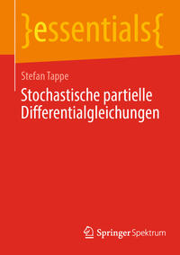 Vorderes Coverbild Stochastische partielle Differentialgleichungen