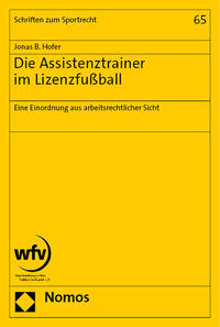 Vorderes Coverbild Die Assistenztrainer im Lizenzfußball