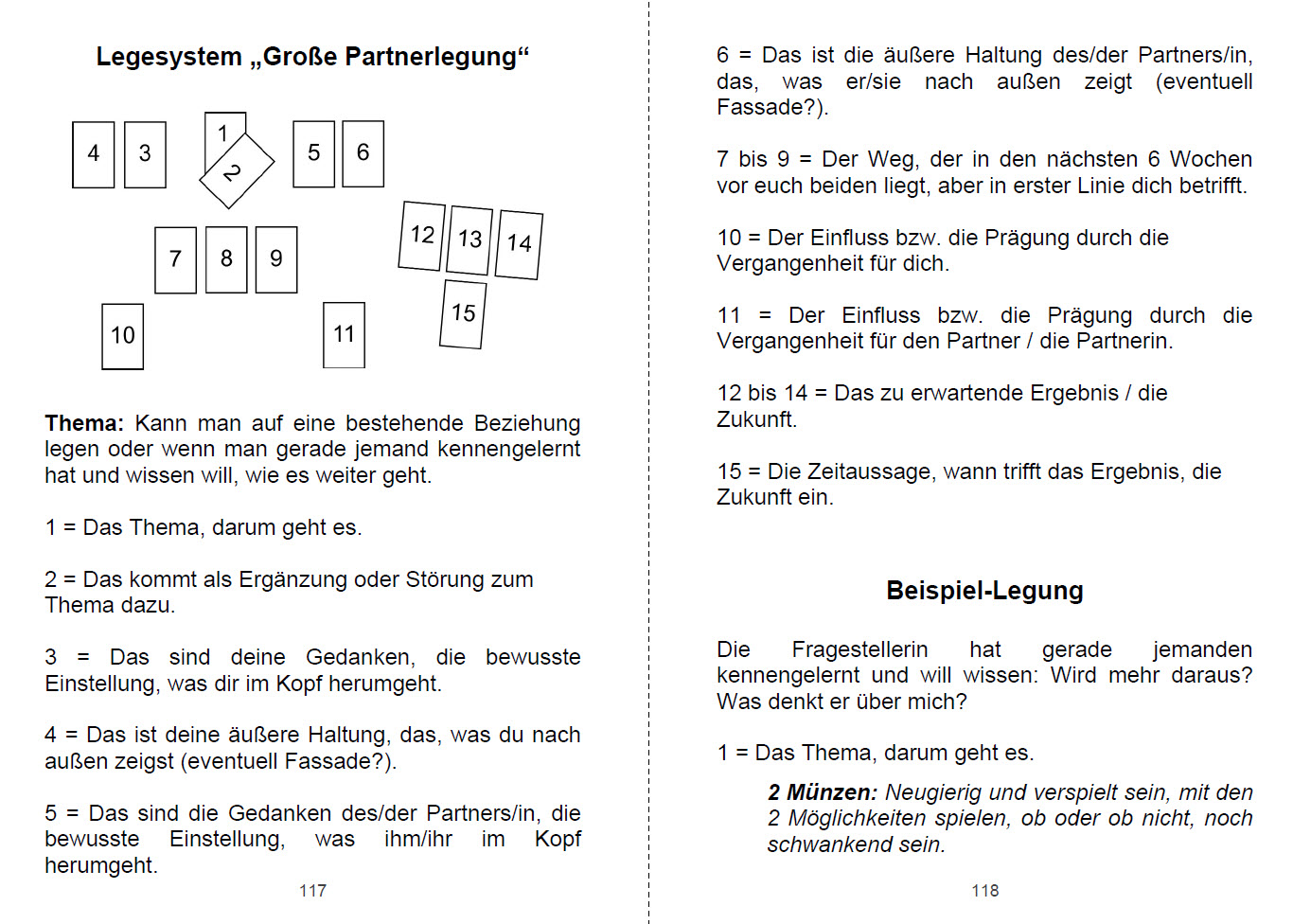 Beispielinhalt (Bild) Tarot Liebe