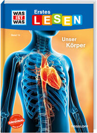 Vorderes Coverbild WAS IST WAS Erstes Lesen Band 14. Unser Körper