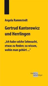 Vorderes Coverbild Gertrud Kantorowicz und Herrlingen