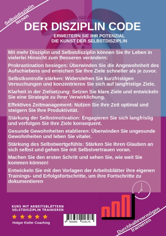 Rückseitencover DER DISZIPLIN CODE