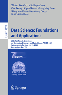 Vorderes Coverbild Data Science: Foundations and Applications