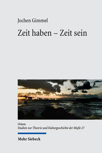 Vorderes Coverbild Zeit haben - Zeit sein