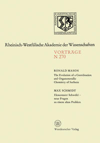 Vorderes Coverbild The Evolution of a Coordination and Organometallic Chemistry of Surfaces. Elementarer Schwefel — neue Fragen zu einem alten Problem