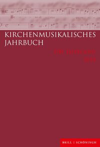 Vorderes Coverbild Kirchenmusikalisches Jahrbuch 108. Jahrgang 2024