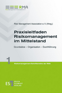 Vorderes Coverbild Praxisleitfaden Risikomanagement im Mittelstand