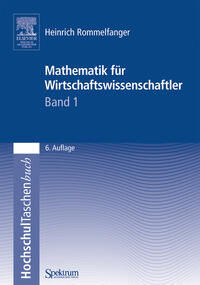 Vorderes Coverbild Mathematik für Wirtschaftswissenschaftler I