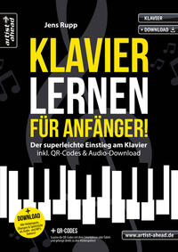 Vorderes Coverbild Klavier lernen für Anfänger!