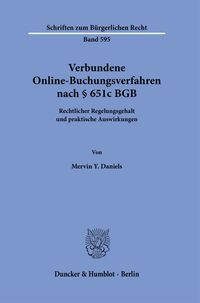Vorderes Coverbild Verbundene Online-Buchungsverfahren nach § 651c BGB