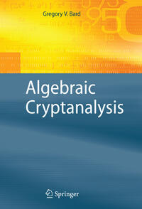 Vorderes Coverbild Algebraic Cryptanalysis