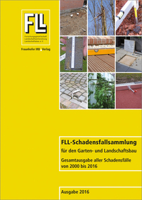 Vorderes Coverbild FLL-Schadensfallsammlung für den Garten- und Landschaftsbau