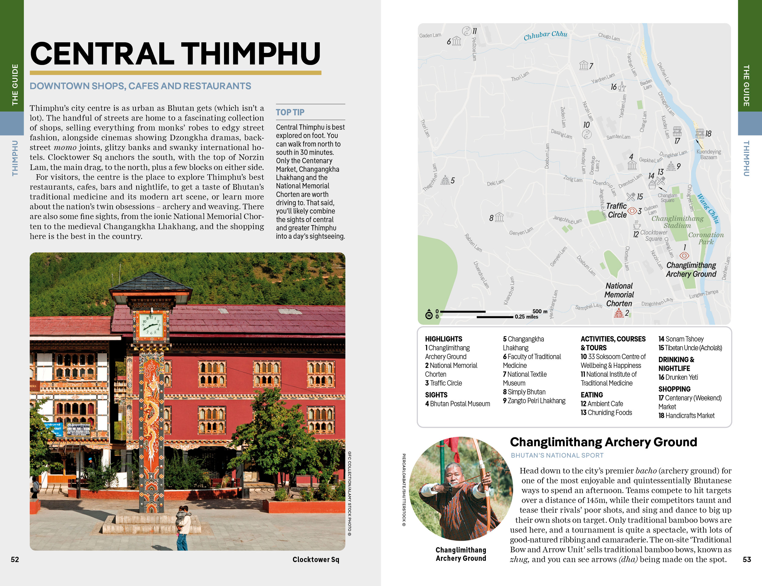 Beispielinhalt (Bild) Lonely Planet Bhutan