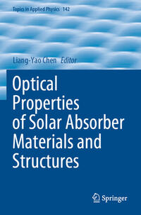 Vorderes Coverbild Optical Properties of Solar Absorber Materials and Structures