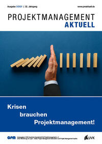 Vorderes Coverbild PROJEKTMANAGEMENT AKTUELL 3 (2021)