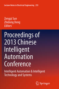 Vorderes Coverbild Proceedings of 2013 Chinese Intelligent Automation Conference