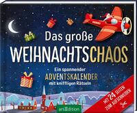 Vorderes Coverbild Das große Weihnachtschaos. Adventskalender