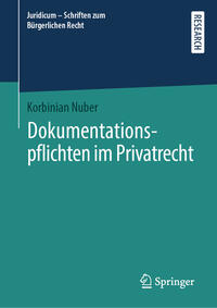 Vorderes Coverbild Dokumentationspflichten im Privatrecht