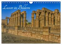 Vorderes Coverbild Luxor in Bildern - Auf den Spuren des antiken Ägypten in Theben Ost und Theben West (Wandkalender 2025 DIN A4 quer), CALVENDO Monatskalender