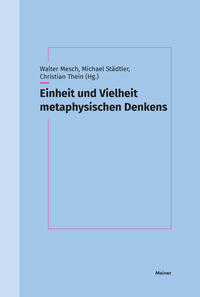 Vorderes Coverbild Einheit und Vielheit metaphysischen Denkens