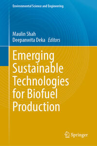 Vorderes Coverbild Emerging Sustainable Technologies for Biofuel Production