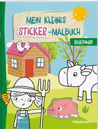 Vorderes Coverbild Mein kleines Sticker-Malbuch. Bauernhof