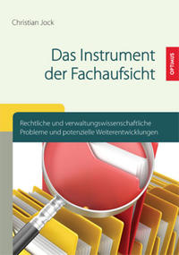 Vorderes Coverbild Das Instrument der Fachaufsicht