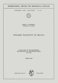 Vorderes Coverbild Dynamic Plasticity of Metals