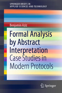Vorderes Coverbild Formal Analysis by Abstract Interpretation
