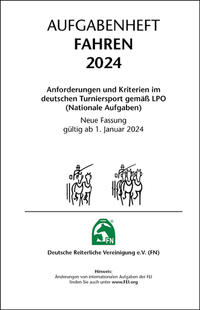 Vorderes Coverbild Aufgabenheft – Fahren 2024