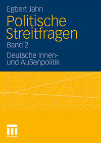 Vorderes Coverbild Politische Streitfragen