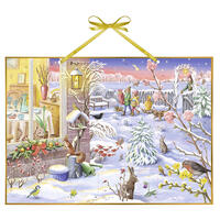 Vorderes Coverbild Adventskalender »Blüten im Schnee«