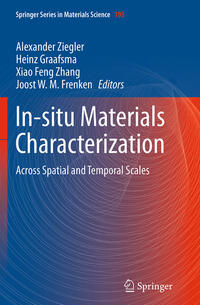 Vorderes Coverbild In-situ Materials Characterization
