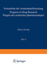 Vorderes Coverbild Fortschritte der Arzneimittelforschung / Progress in Drug Research / Progrès des recherches pharmaceutiques