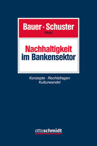 Vorderes Coverbild Nachhaltigkeit im Bankensektor