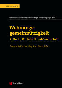 Vorderes Coverbild Wohnungsgemeinnützigkeit in Recht, Wirtschaft und Gesellschaft