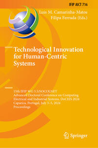 Vorderes Coverbild Technological Innovation for Human-Centric Systems