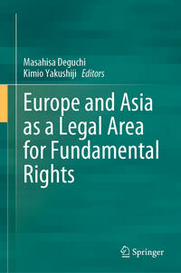 Vorderes Coverbild Europe and Asia as a Legal Area for Fundamental Rights