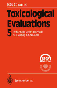 Vorderes Coverbild Toxicological Evaluations