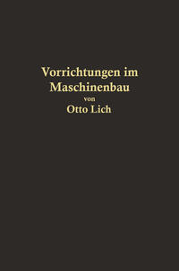 Vorderes Coverbild Vorrichtungen im Maschinenbau nebst Anwendungsbeispielen