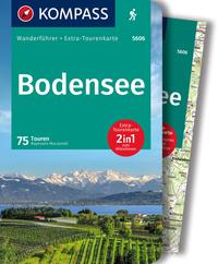 Vorderes Coverbild KOMPASS Wanderführer Bodensee, 75 Touren mit Extra-Tourenkarte