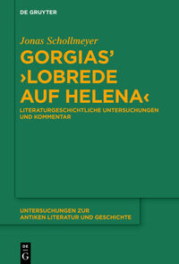 Vorderes Coverbild Gorgias’ ›Lobrede auf Helena‹