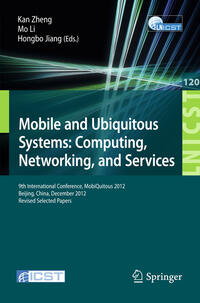 Vorderes Coverbild Mobile and Ubiquitous Systems: Computing, Networking, and Services
