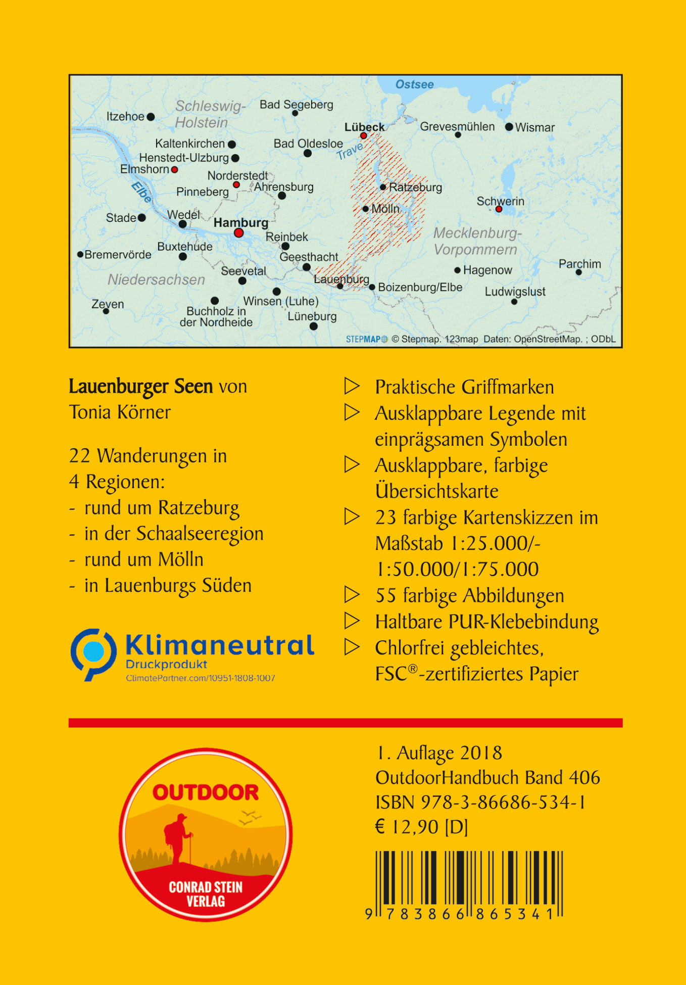 Rückseitencover Lauenburger Seen