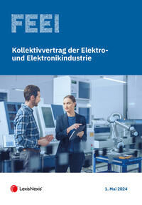 Vorderes Coverbild Kollektivvertrag der Elektro- und Elektronikindustrie 2024