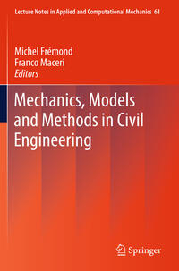 Vorderes Coverbild Mechanics, Models and Methods in Civil Engineering