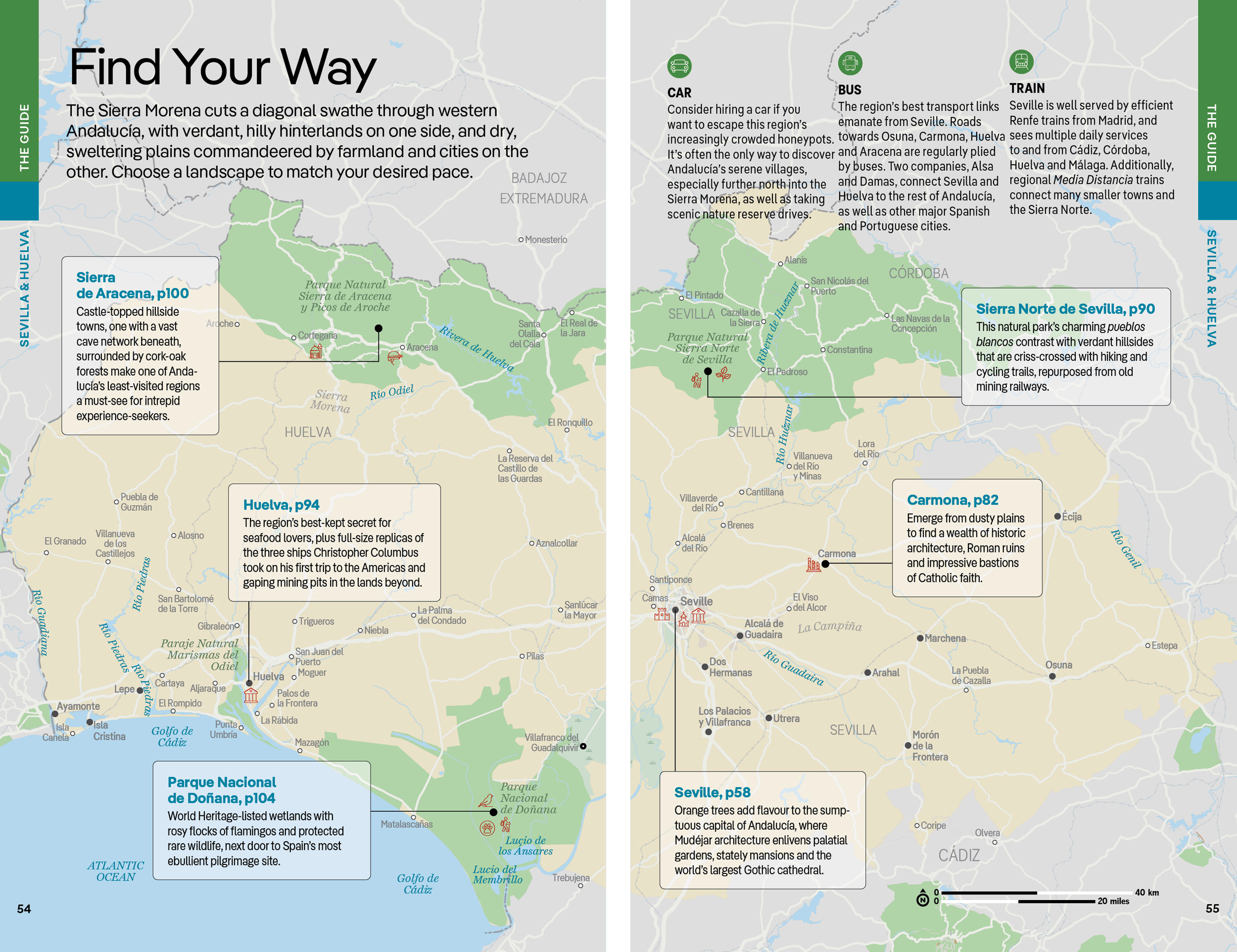 Beispielinhalt (Bild) Lonely Planet Andalucia