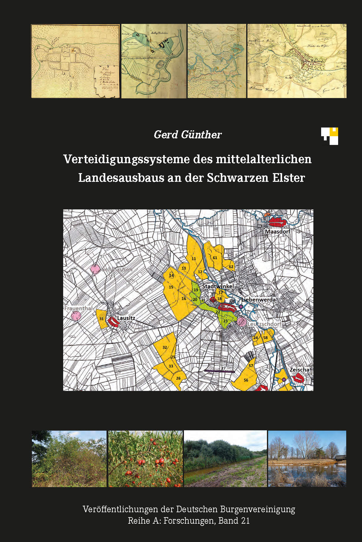 Gesamtes Coverbild Verteidigungssysteme des mittelalterlichen Landesausbaus an der Schwarzen Elster