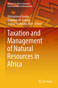 Vorderes Coverbild Taxation and Management of Natural Resources in Africa