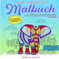Vorderes Coverbild Mein tierisches Malbuch